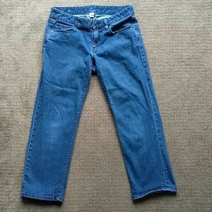 Ann Taylor Loft Blue Crop Jeans Size 6 Curvy